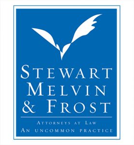 Stewart Melvin Frost - Blue Logo Square