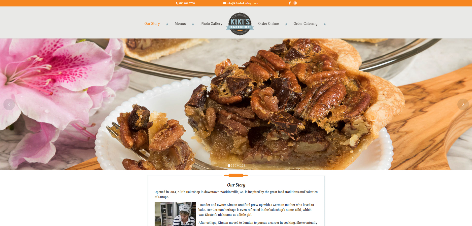 Kiki's Bakery - Homepage